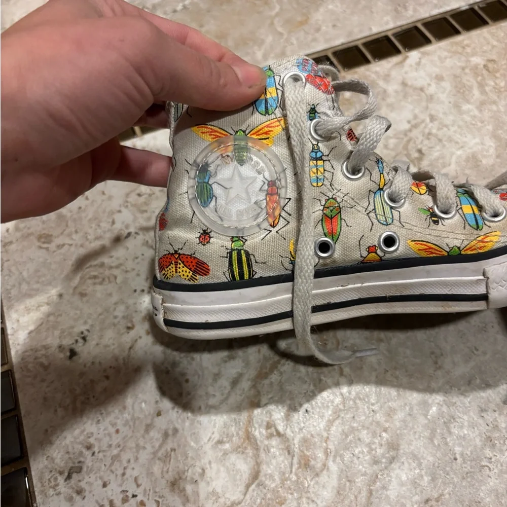 Kids converse insect sneakers size 12